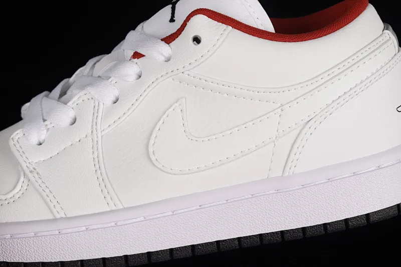 All categories Air Jordan Jordan series basketball shoes Air Jordan 1 Low Z version Air Jordan 1 Low AJ1 Joe 1 all white low-top cultural basketball shoes 553560-164